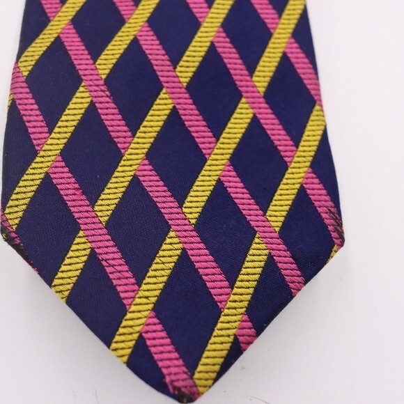 Richard James Savile Row Silk Woven Patterned Necktie - Picture 1 of 7